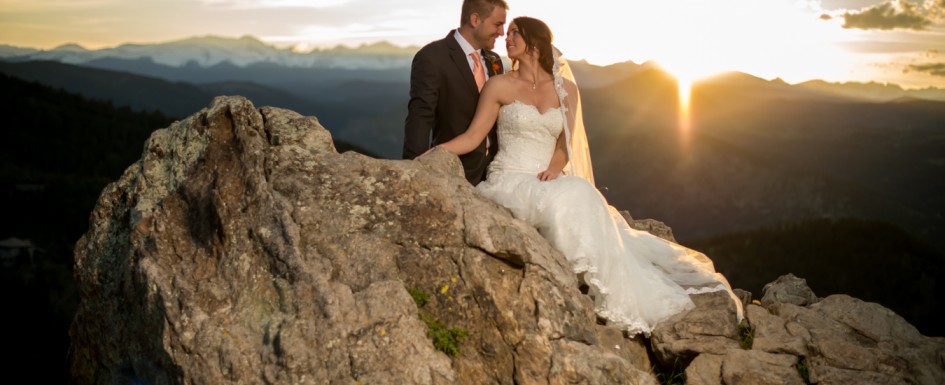 Романтична сватба в планината, залез | Leonardo Bansko
